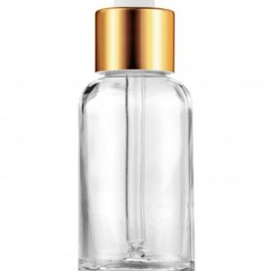 high quality image | transparent serum container for beauty product mock up